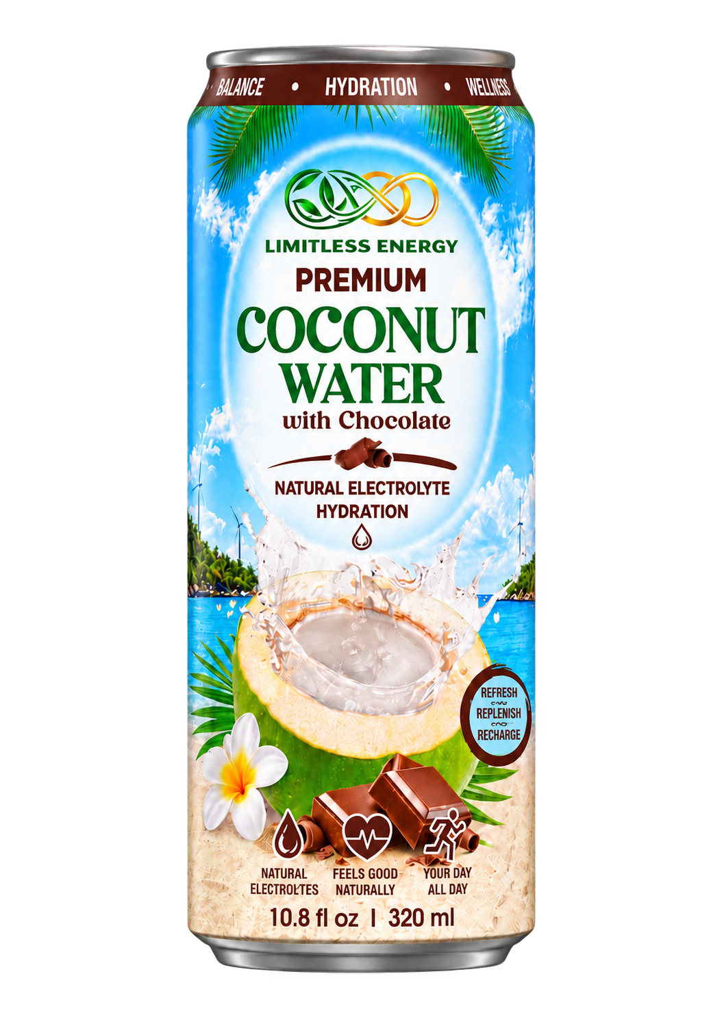 Coconut Chocolate can