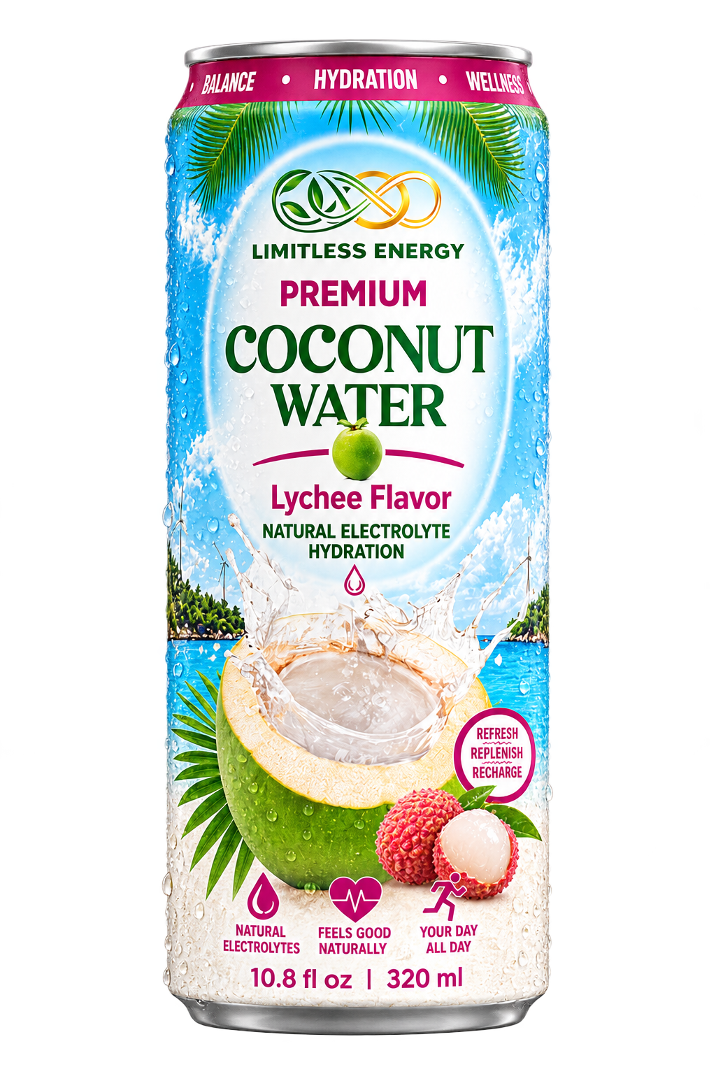 Coconut Lychee can
